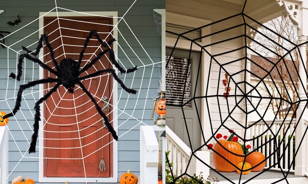 Giant spider web best sale prop