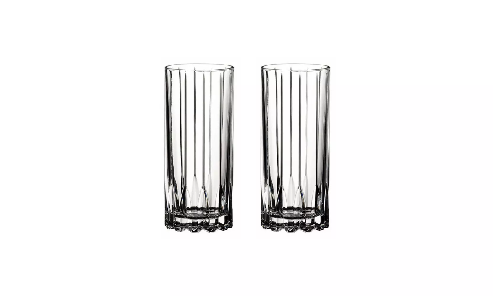 Riedel Drink Specific Glassware Highball Glass (10 oz, Set of 4) with Cloth - Second Medium
