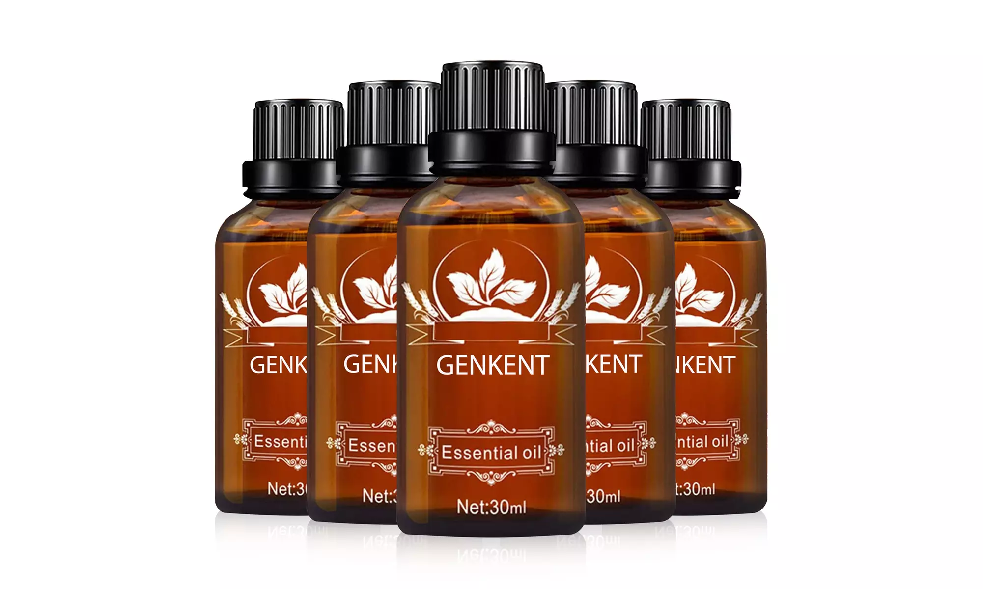 100% Pure Natural Ginger Massage Oil Repelling Cold & Relaxing Essential Oil - Second Medium