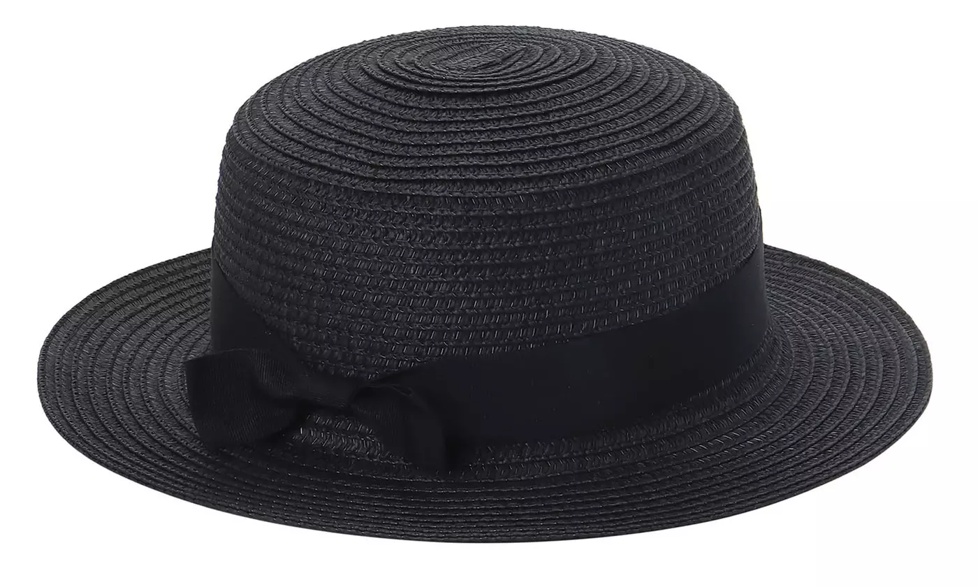 Women's Wide Brim Panama Sun Cap