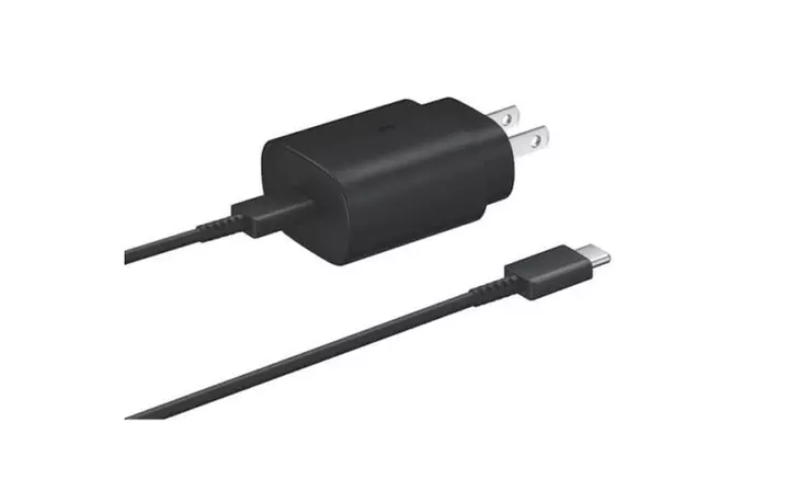 Super Fast Charger 25W Wall Adapter and USB-C Cable for All Samsung phones  