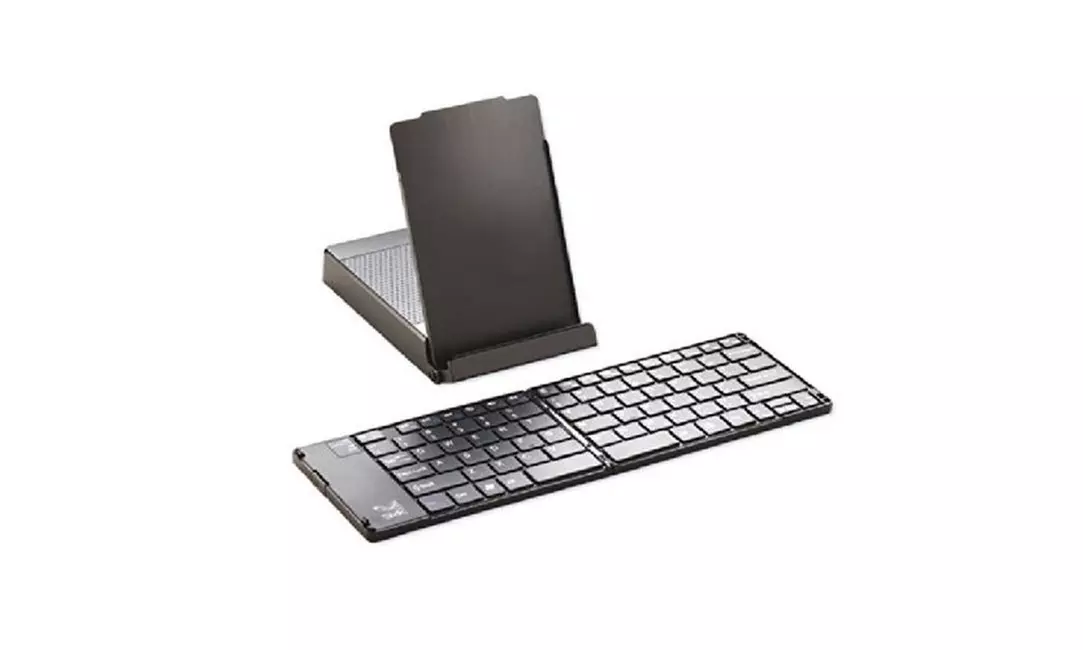 VP6230 Smk-link Blu-link Folding Bluetooth Keyboard And Tablet Stand Is An Ultra - Primary Image