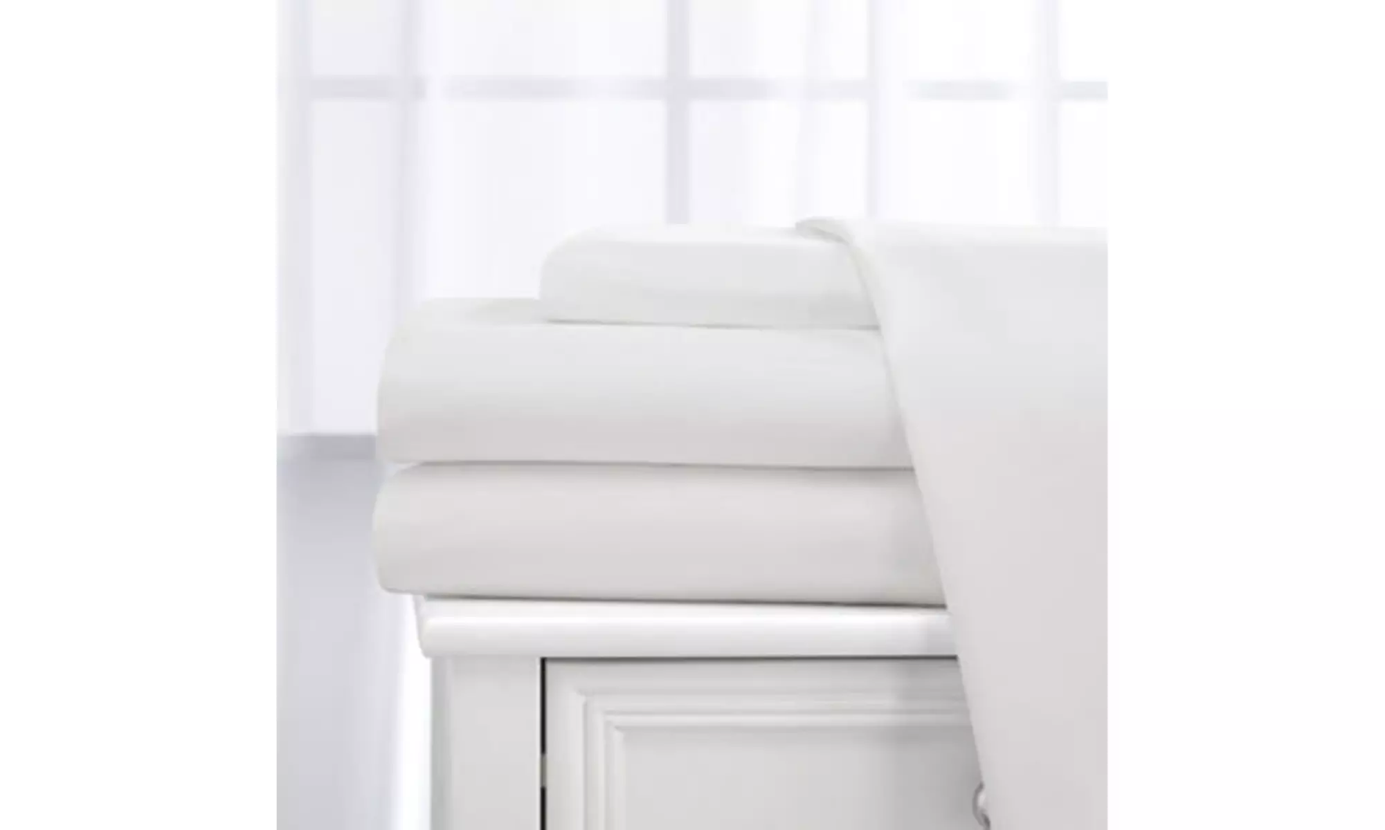 4-Piece Ultra Soft Bed Sheet Set, 9 Colors Available - Primary Image