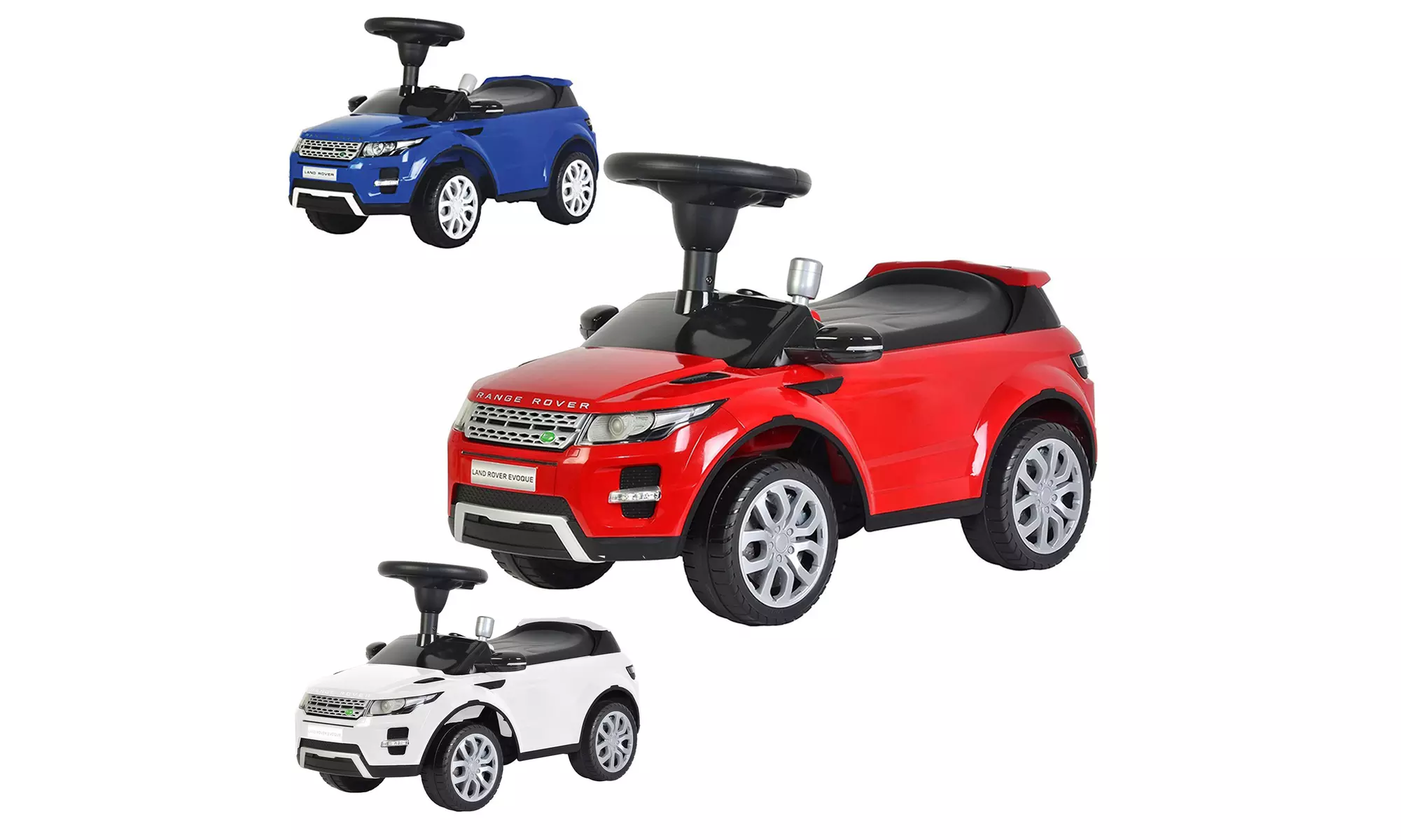 Evezo RANGE ROVER Evoque Ride On Push Car - Primary Image
