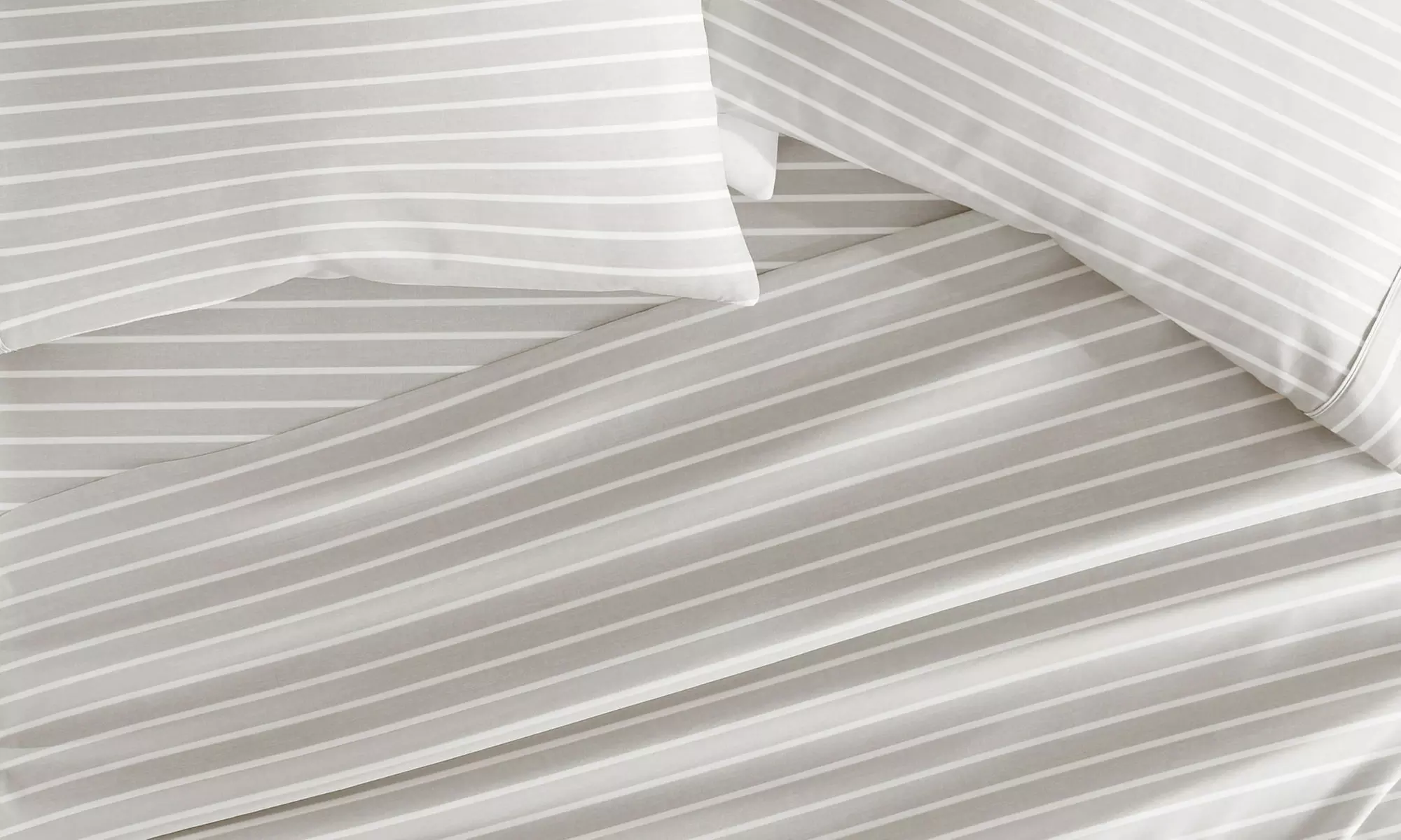 Simply Soft 4 Piece Sheet Set Patterned Microfiber Bedding, Soft Stitch Stripe