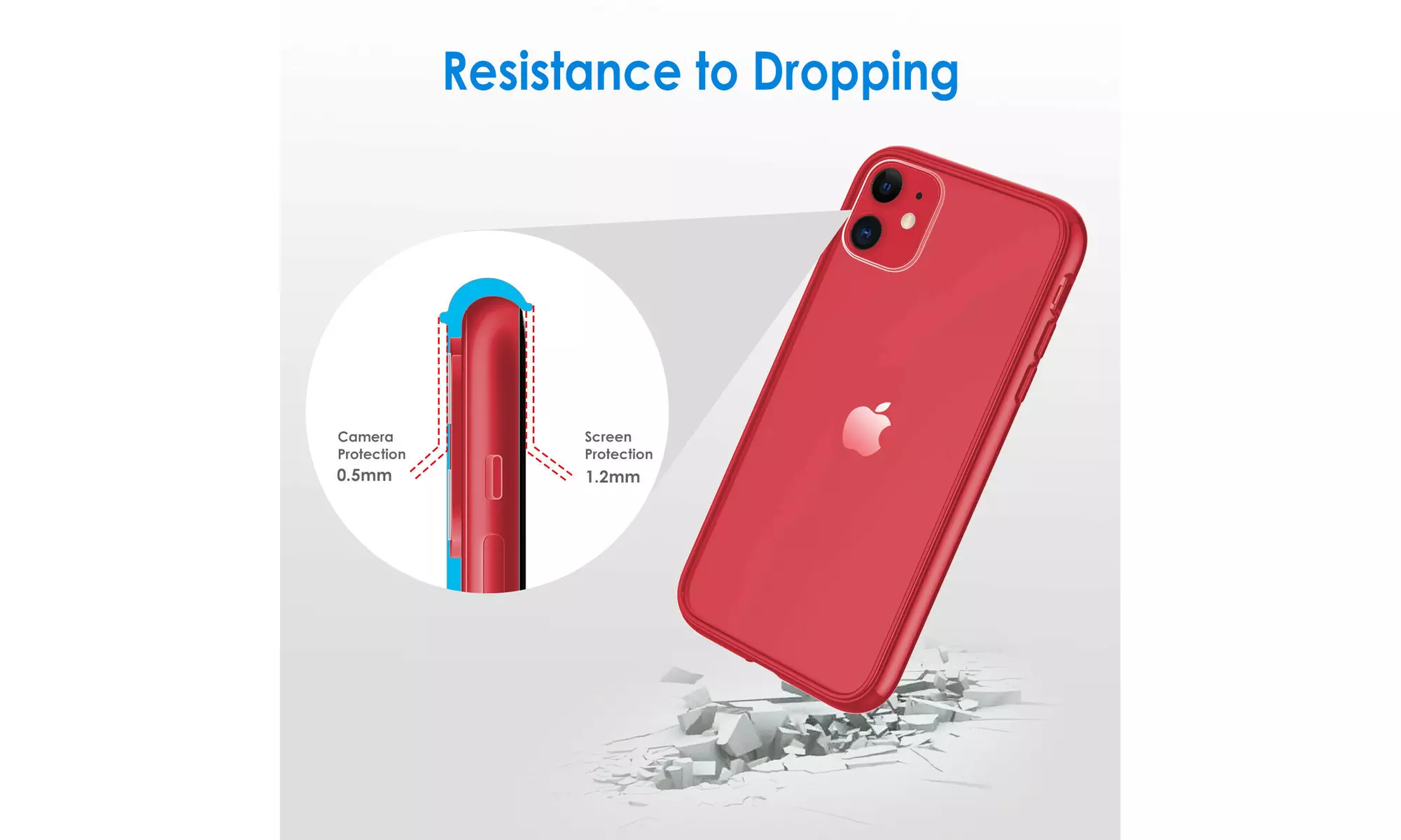 JETech Case for iPhone 11 6.1-Inch Shock-Absorption Bumper Cover