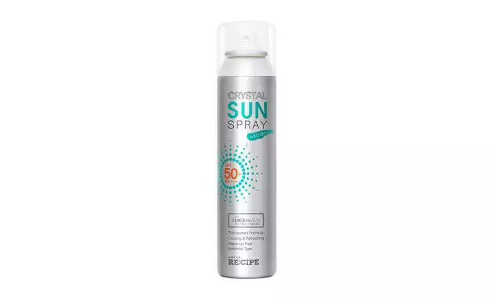 Korea Recipe Crystal Sun Spray Sunscreen Protect Face & Body 180ml - Primary Image