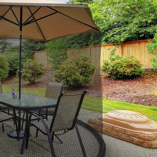 Pure Garden Patio Umbrella Bug Net Screen Groupon