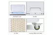 Costway Evaporative Portable Air Cooler Fan & Humidifier Remote Control 12 Timer - Second Medium