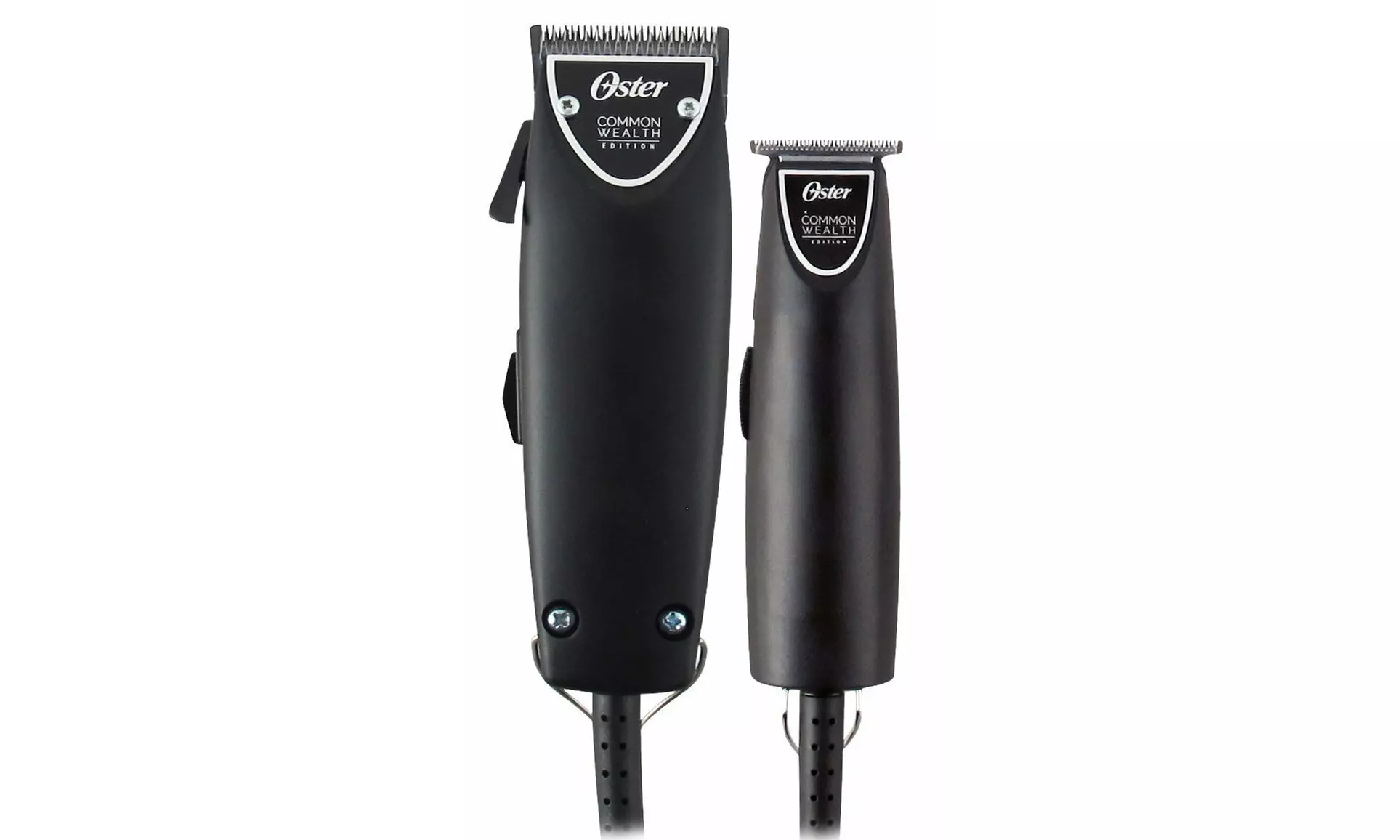 Oster Common Wealth Fast Feed Clipper plus T Finisher Trimmer Barber Combo Black - Primary Image