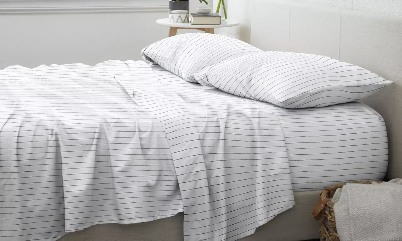 Home Collection Premium Ultra Soft Pattern 4 Piece Bed Sheets Set