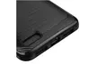 For ZTE Zmax Pro Z981 Hybrid Armor Slim Metal Brush Protective Case Cover - Second Medium