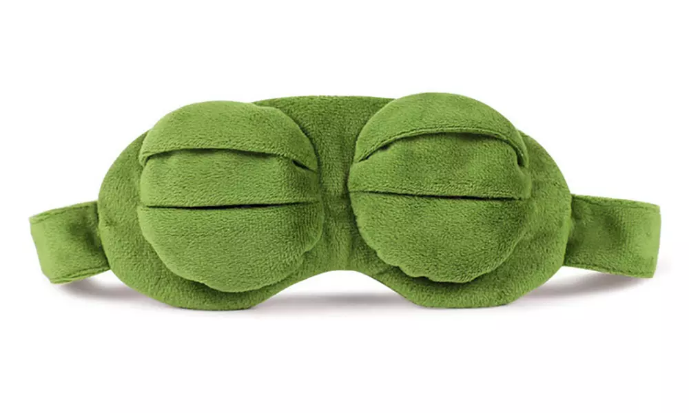 Unisex Cooling Gel Frog Eyes Sleep Mask - Second Medium