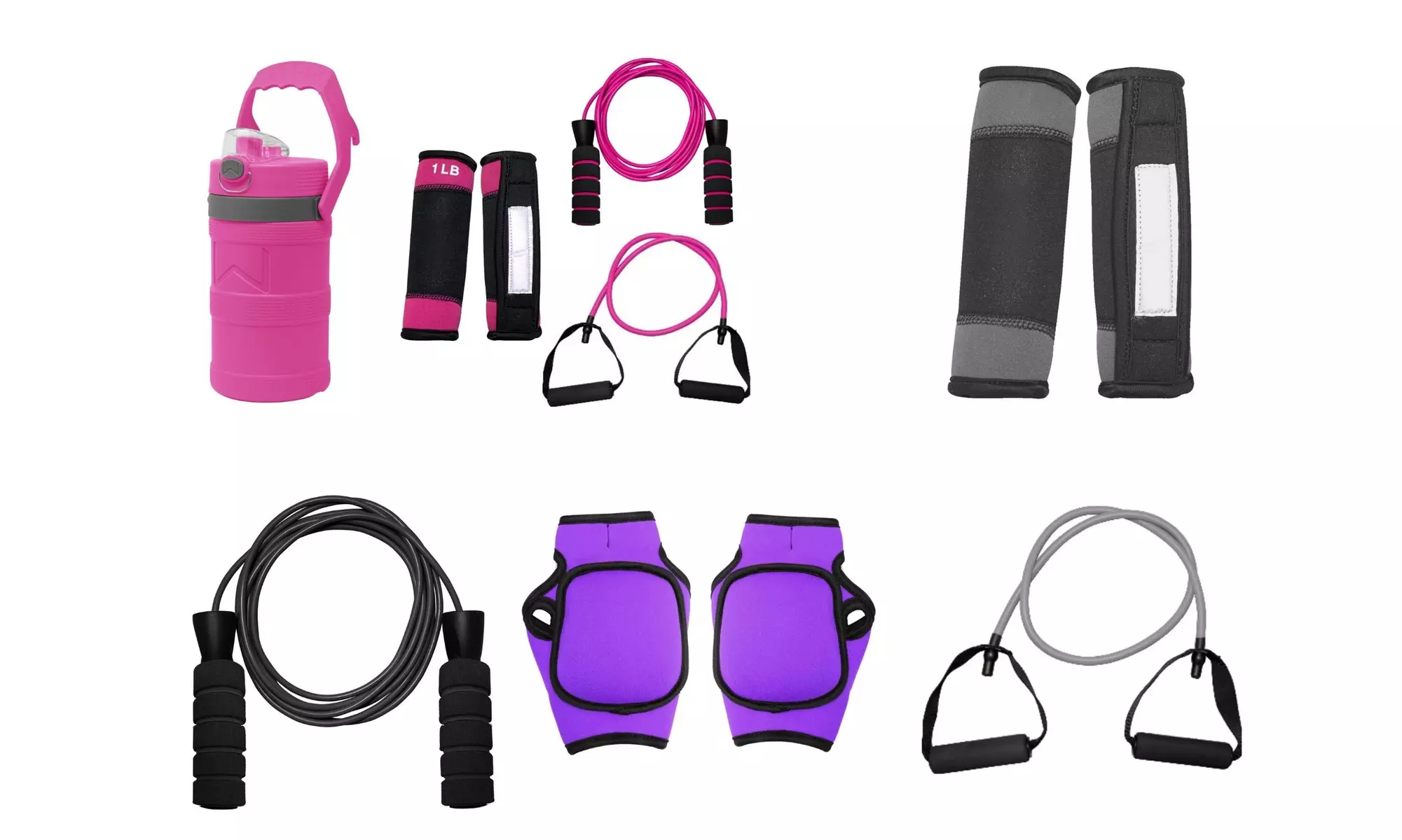 Exercise Equipment - Walking Weights, Jump Ropes, Resistance Tubes, Sets & more! - Primary Image