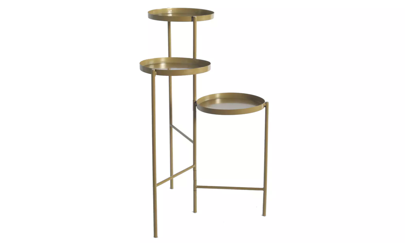 Tri-Level Metal Plant Stand - Second Medium