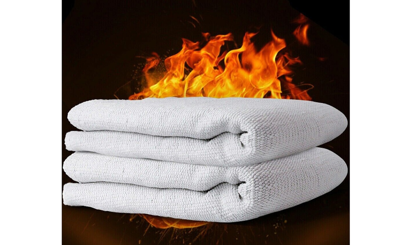 Large Fire Blanket Fireproof For Home Kitchen Office Caravan Emergency Safety