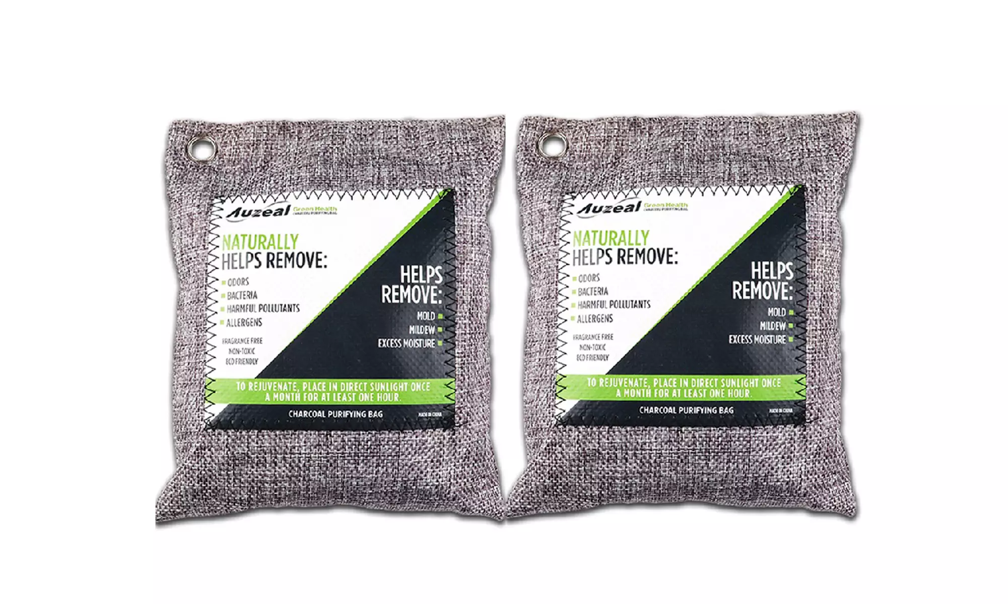 Bamboo Charcoal Bags Air Purifying Activated Charcoal Odor Absorber for Home - Second Medium
