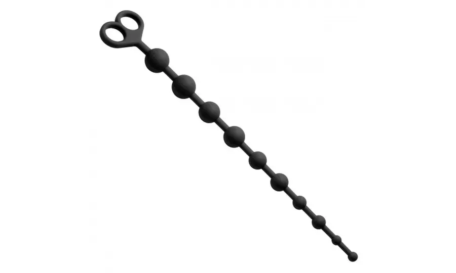 10 Bead Silicone Anal Beads - Primary Image