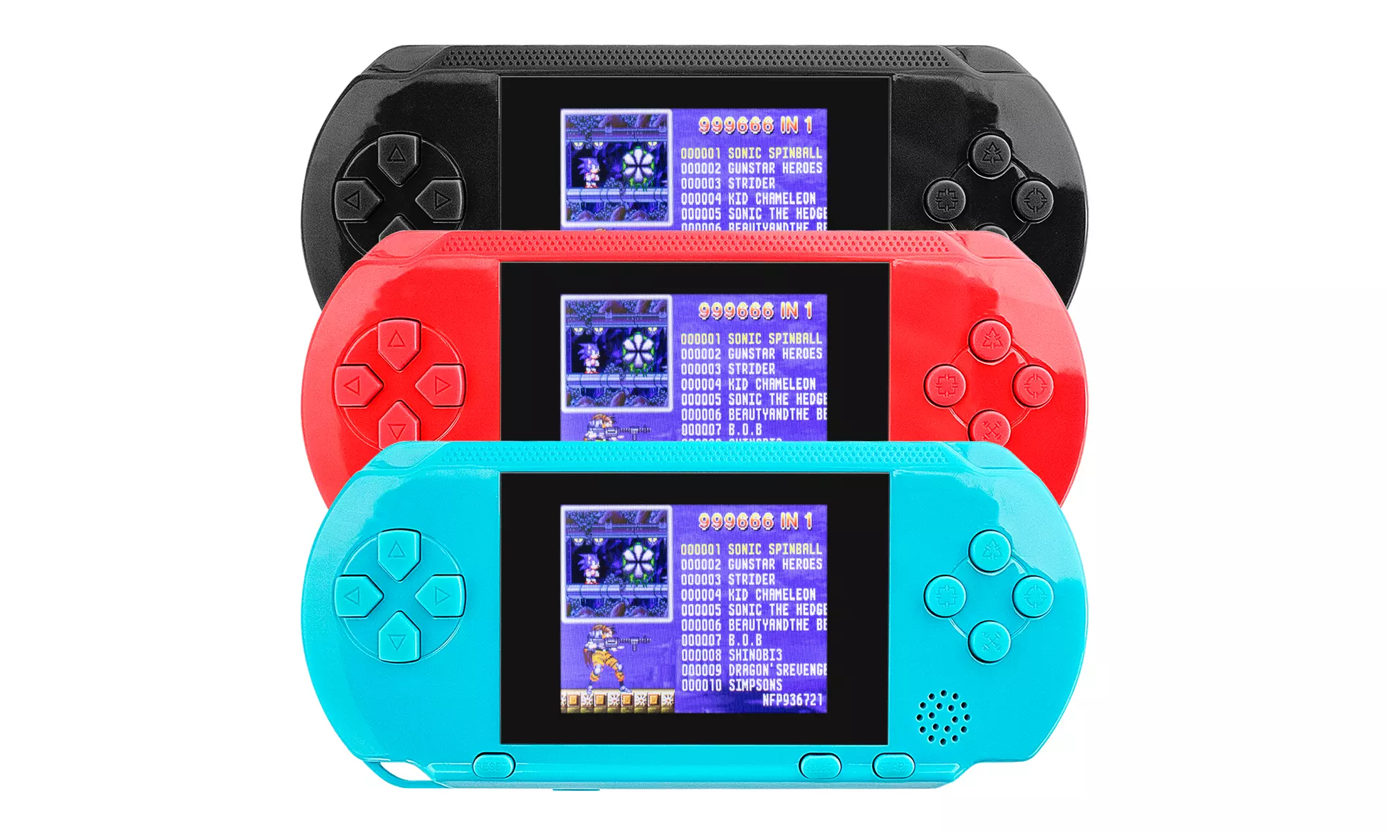 PXP3 Game Console Portable 16 Bit Retro Video Games Player Handheld Game Console - Primary Image