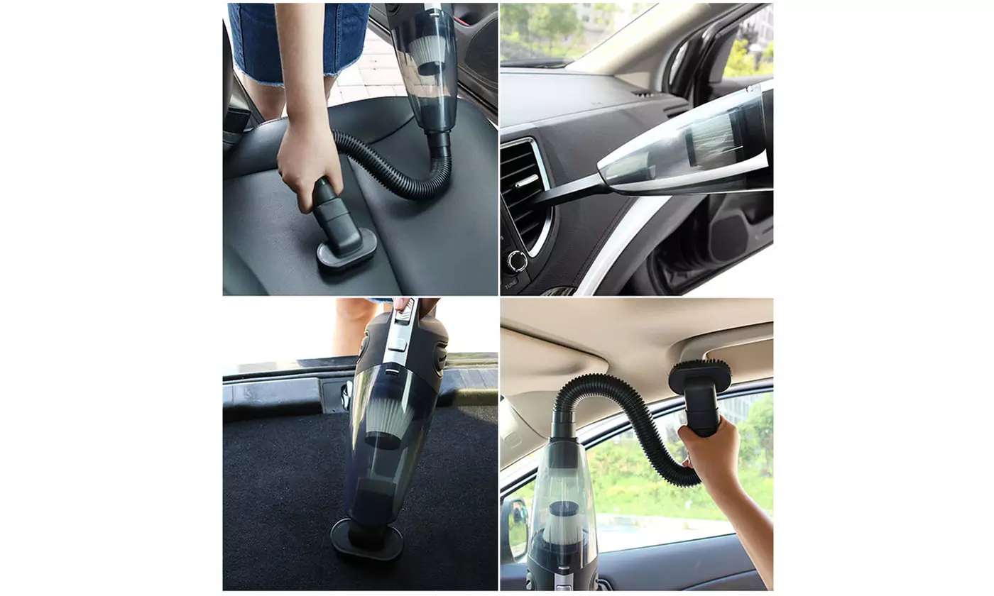 Cordless Hand Held Vacuum Cleaner Upgraded Mini Portable Car Auto Home Duster 