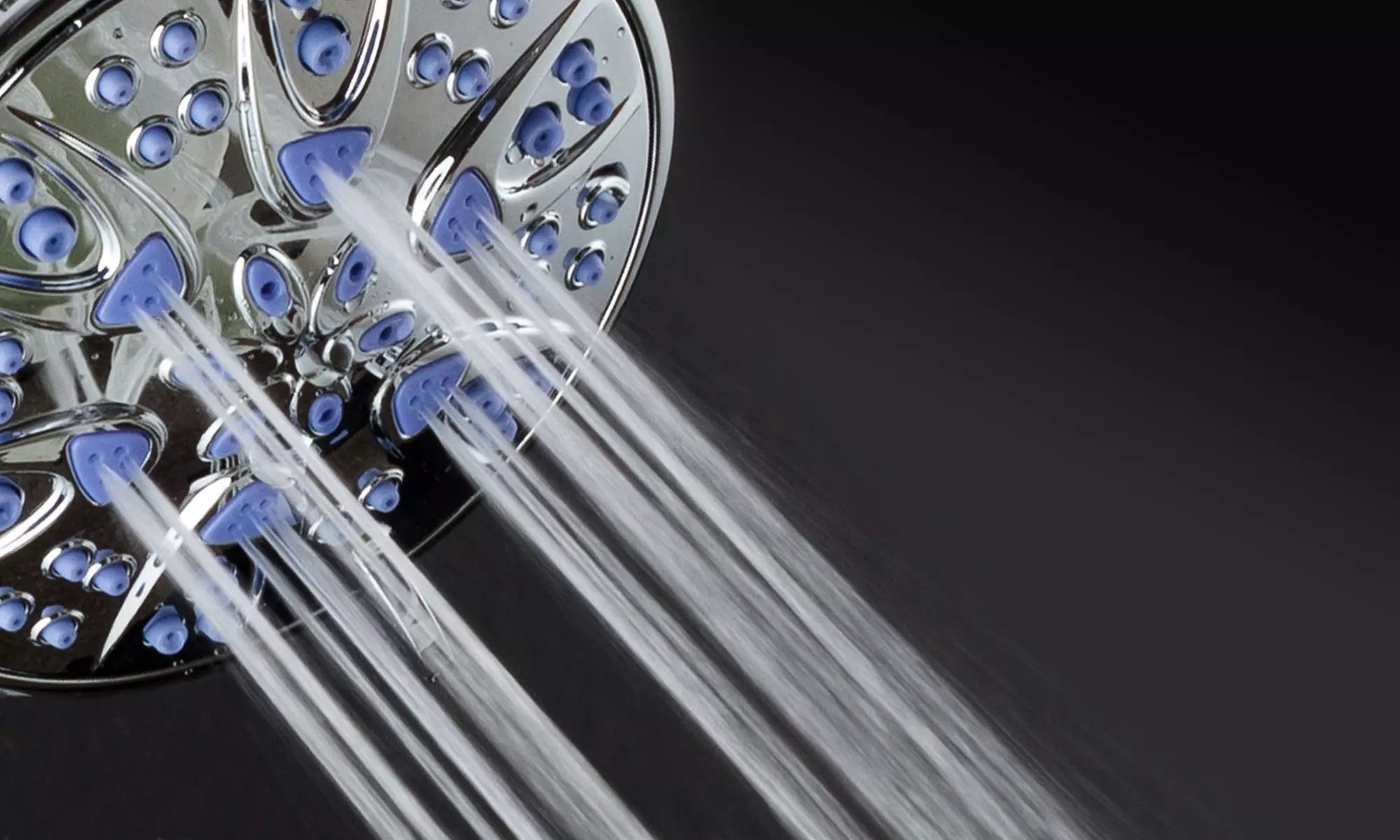 AquaDance® Shower Head with Microban® Antimicrobial Nozzle Protection 6-setting  - Second Medium