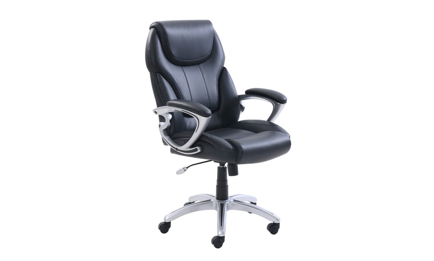 true innovations task chair black and white