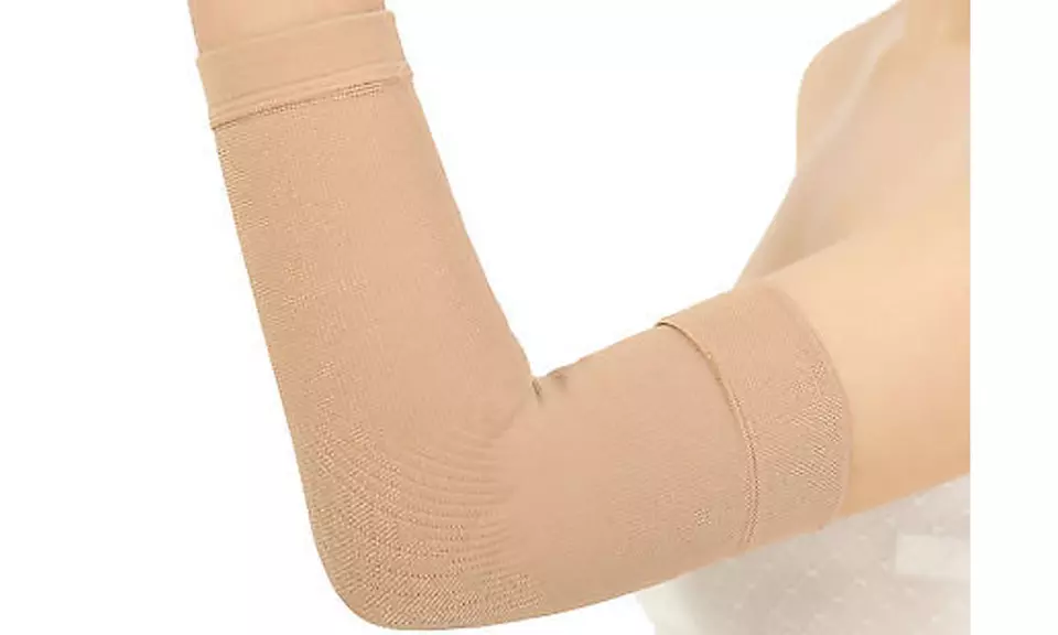 Comfortable Sports Elbow Compression Sleeve Elbow Braces - 2 Units - Primary Image