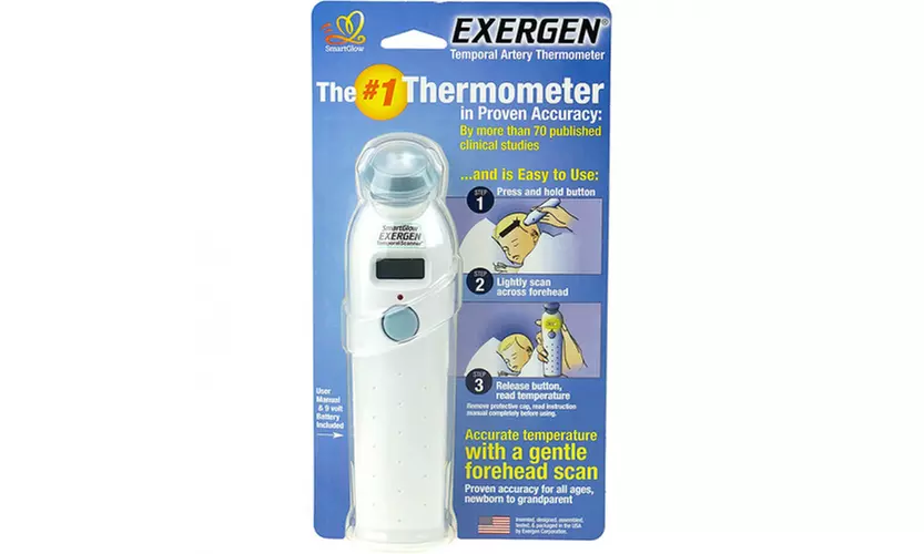 Exergen Thermometer, Temporal Artery Scanner - Second Medium