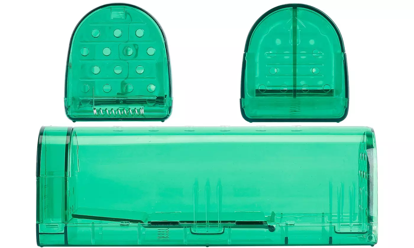 iMounTEK Easy Set Reusable Catch And Release No Kill Humane Mouse Trap 