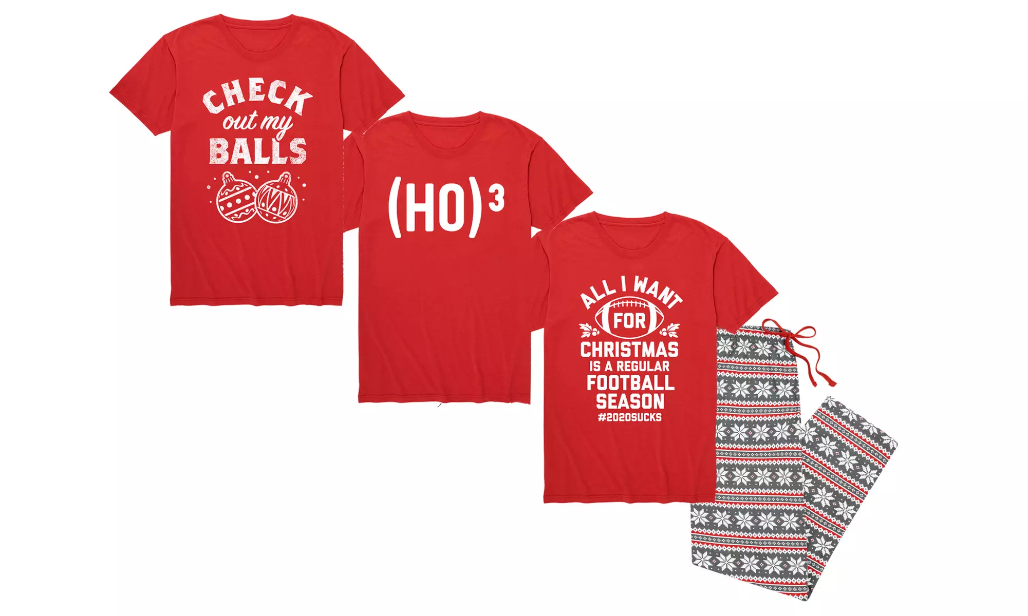 Nap Chat: Christmas Cheer Christmas Beer Men's Holiday Pajamas  - Primary Image