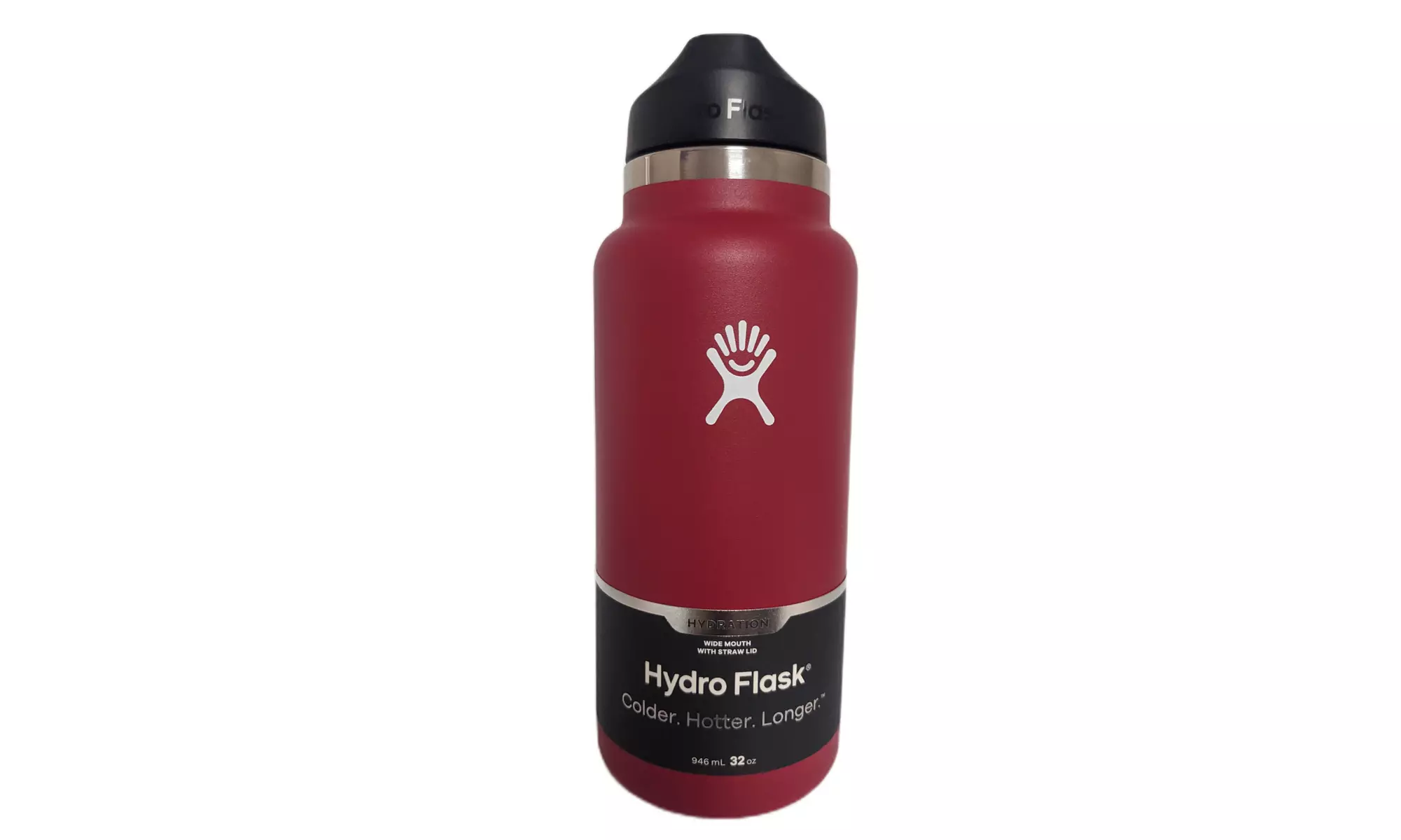 Hydro Flask Wide Mouth Bottle With Straw Lid - Primary Image