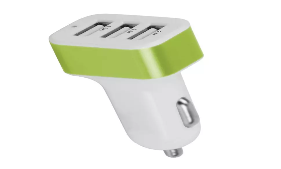 Triple USB Universal Car Charger Adapter - Primary Image