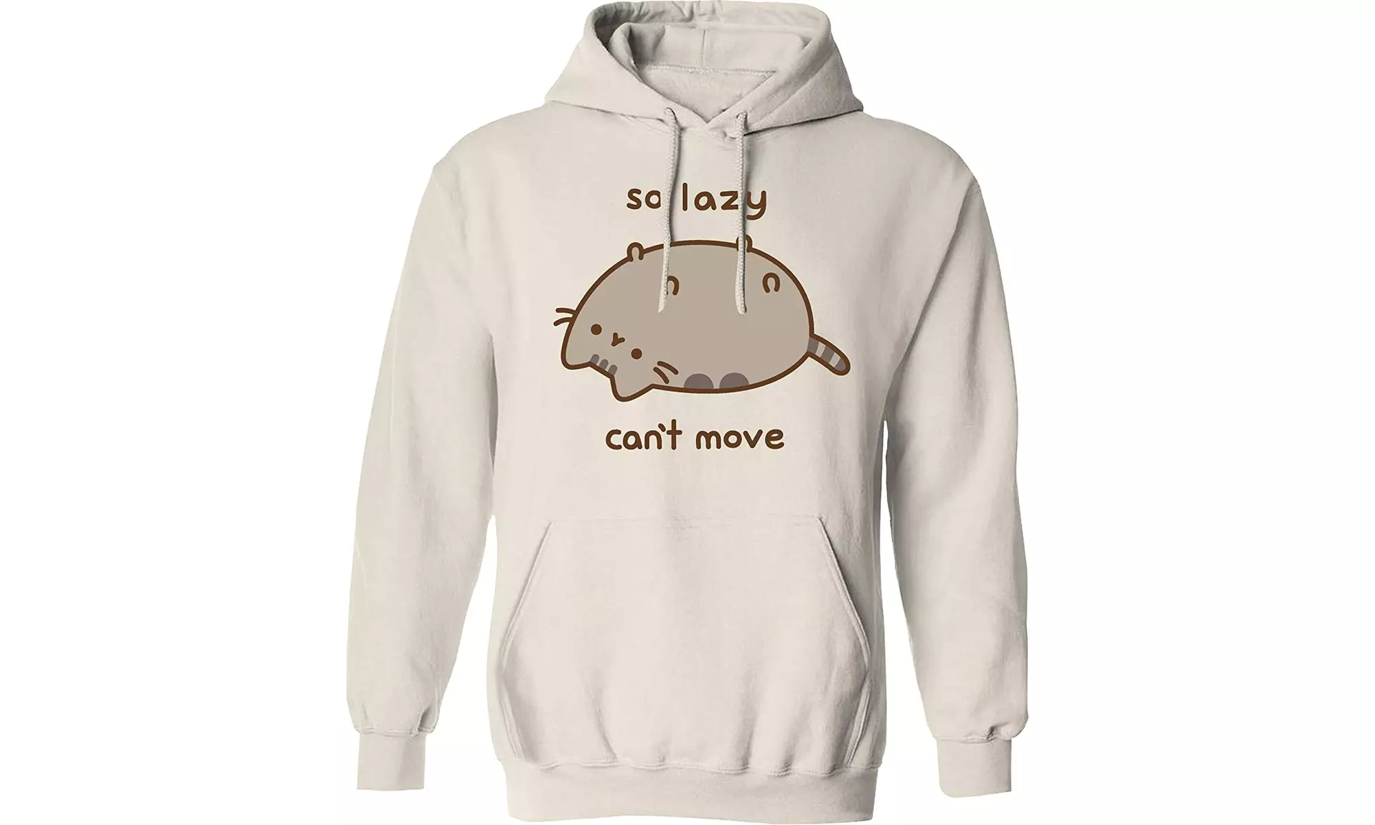 Pusheen The Cat So Lazy Can't Move Sweatshirt Cat Hoodie for Men and Women - Primary Image