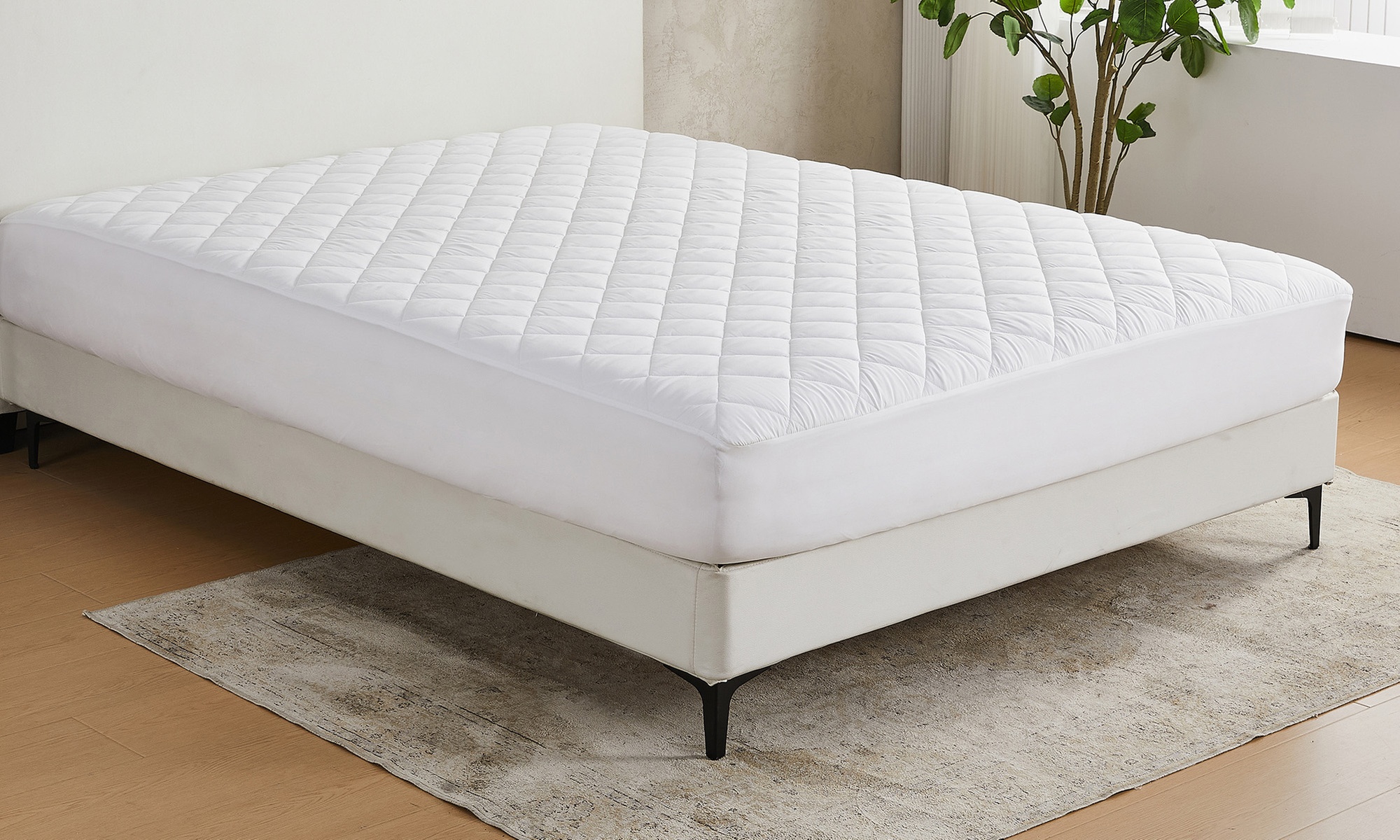 Down Alternative Waterproof Mattress Pad