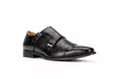 Vincent Cavallo Men's Monk Strap Dress Shoes with Matching Belt - Second Medium