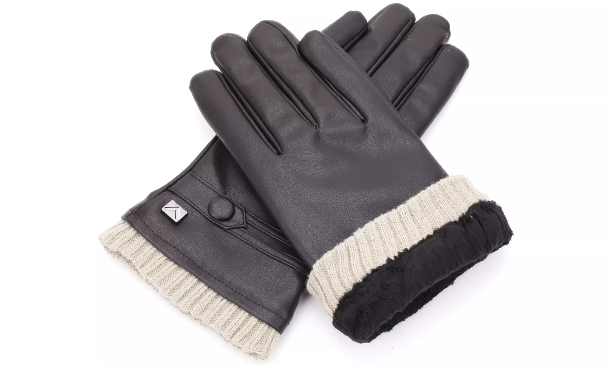 Gallery Seven Fashion Winter Gloves Mens - Lined - Touchscreen