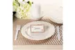 100 pcs Table Place Cards Floral for Wedding Party Dinner Event Restaurant 2x3.5 - Second Medium