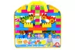 Building Blocks 134 Piece Toy Interlocking Building Blocks Set, Bright Colors - Second Medium