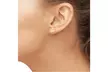 Jewelonfire Large 10mm Ball Stud Earrings in Sterling Silver 31563 - Second Medium