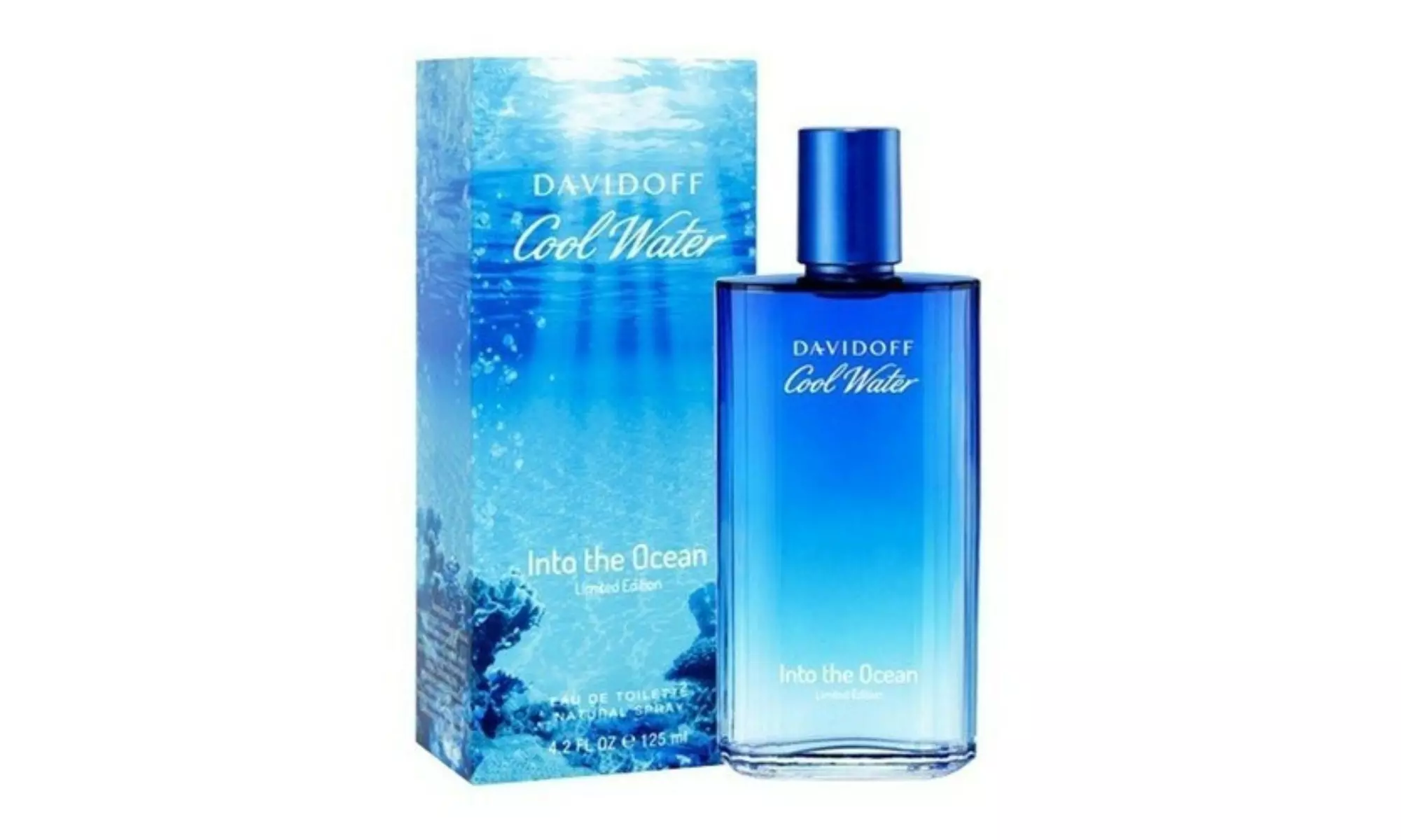 Davidoff Cool Water EDT Spray 3.4 oz for Women or Into the Ocean EDT 4.2oz Men