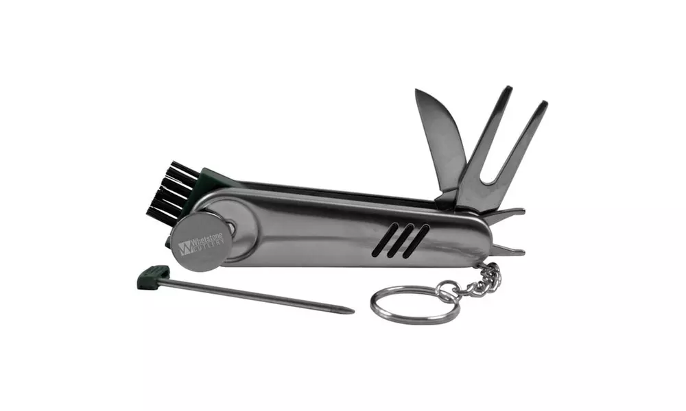 All-in-One Stainless Steel Golfer's Tool - Primary Image
