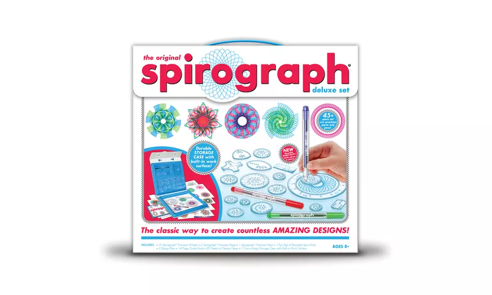 Kahootz Toys - The Original Spirograph Deluxe Kit - Primary Image