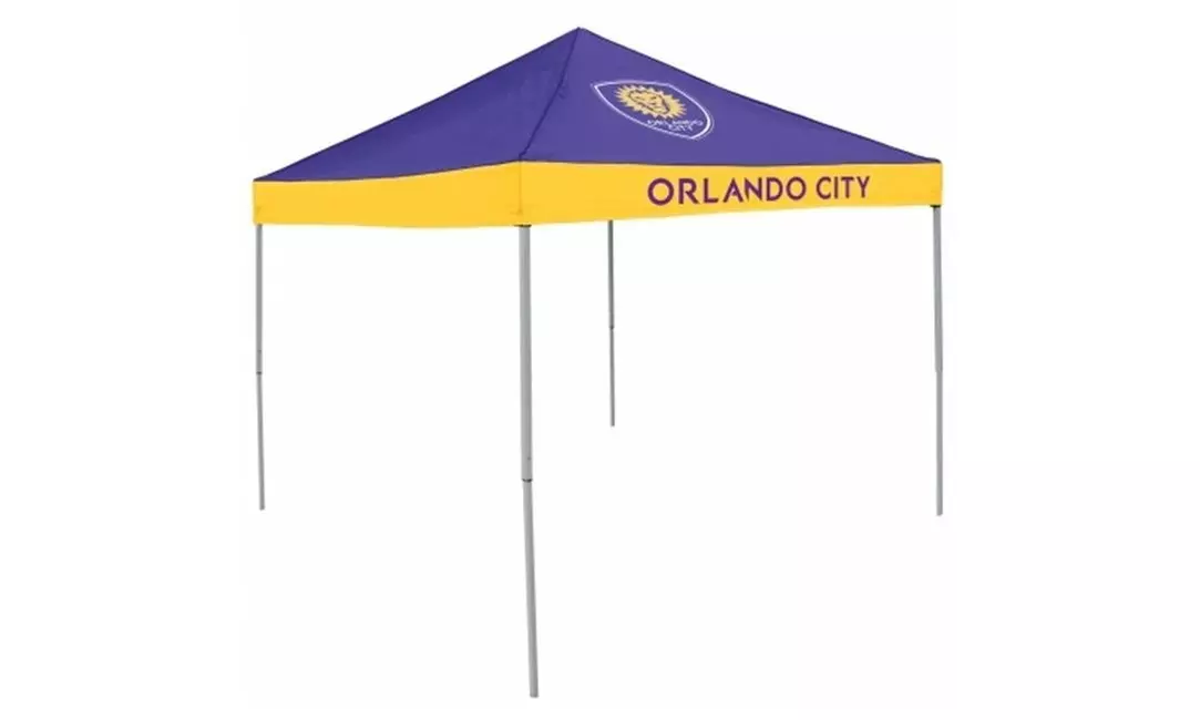 Logo Brands 921-39E Orlando City Soccer Club Economy Tent - Primary Image