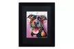 Dean Russo 'Ms Understood' Matted Black Framed Art - Second Medium