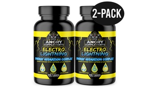 Angry Supplements Electro Lightning Energy Hydration Complex Tablets, 2PK 420ct