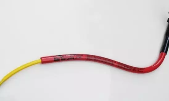 Bike Tow Leash BTLRED Dog Bicycle Attachment Red - Second Medium