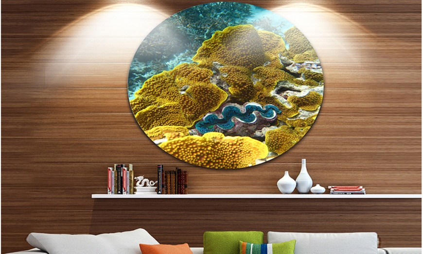 Up To 8% Off on Barrier Reef Underwater Scene... | Groupon Goods