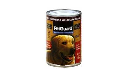 Pet Guard 64025 Adult Dog Canned Beef Vegetable Wheat Germ