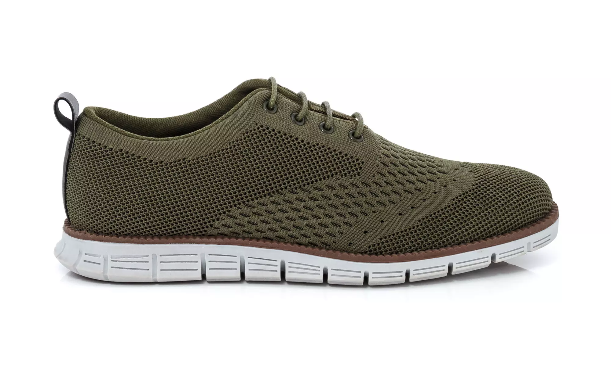 Franco Vanucci Men's Lace-up Knit Oxford Shoes