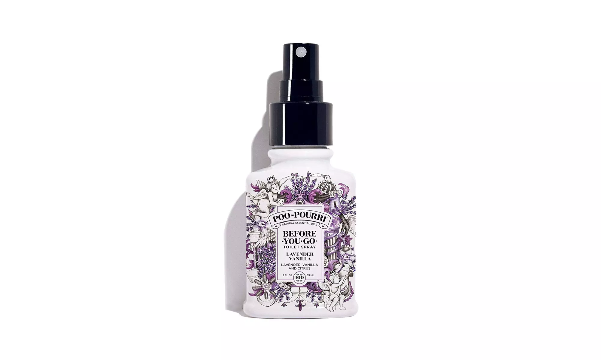 Poo-Pourri Before-You-Go Toilet Spray 2 oz Bottle, Smoky Woods Scent - Primary Image
